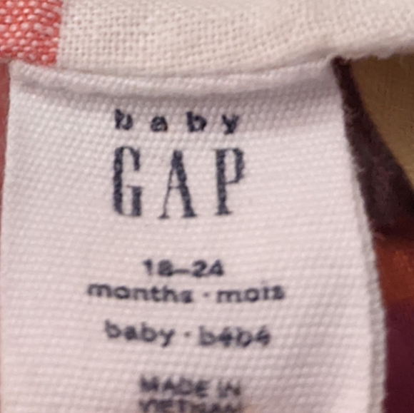 18-24 Months Baby Gap Ruffle Plaid Dress - Picture 3 of 4